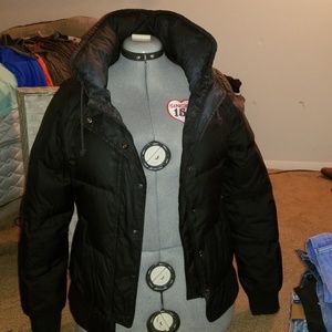 Black Juicy Couture winter jacket